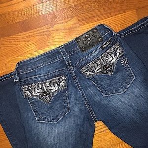 Women’s Miss Me Bootcut Jeans - Size 28 (6)